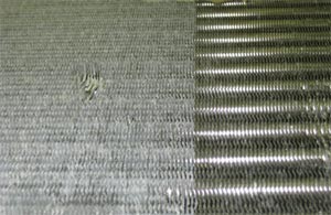 Commercial HVAC equipment protected with MicroGuard coating